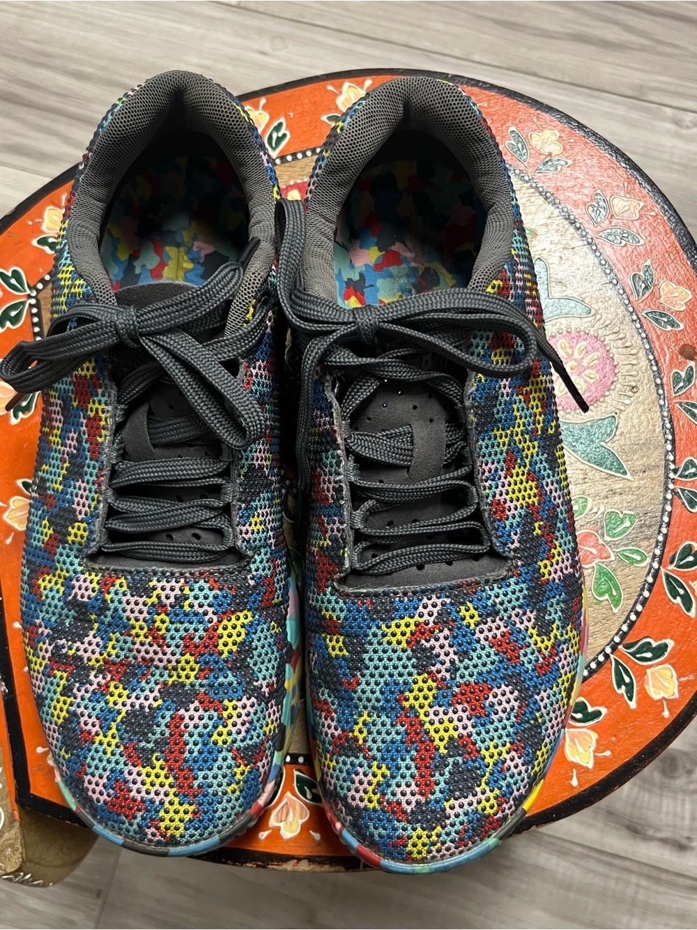 NOBULL Wild Multicolor Knit Training Sneakers - Black Trim